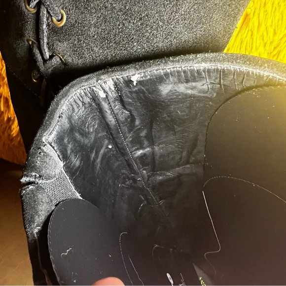 Enzo Angiolini Black Leather Knee High Boots with - Picture 4 of 6